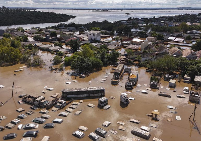 Las lluvias volvieron a golpear el viernes este Porto Alegre
