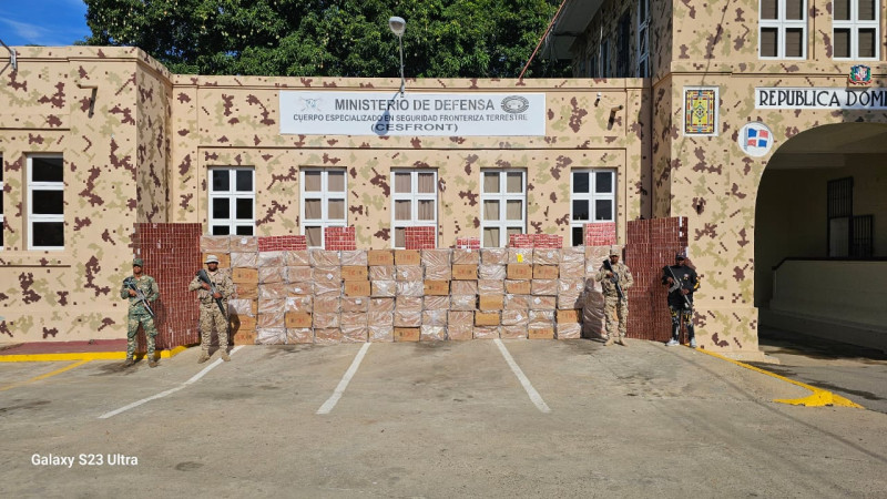 Incautan en Montecristi más de un millón de unidades de cigarrillos de Haití