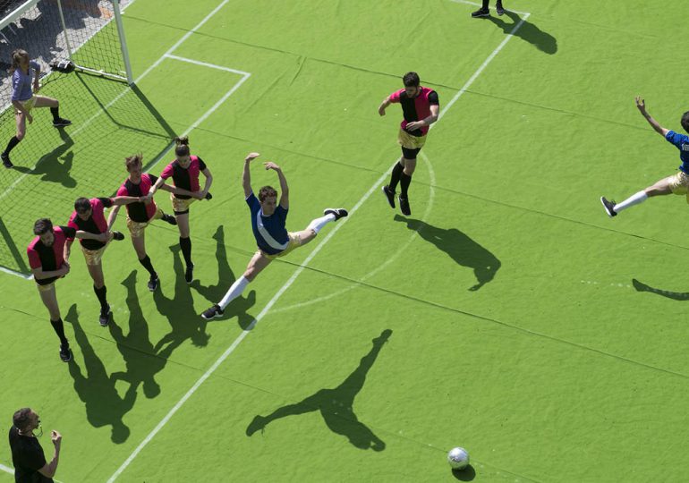 Discofoot, el deporte que mezcla el fútbol con el ballet