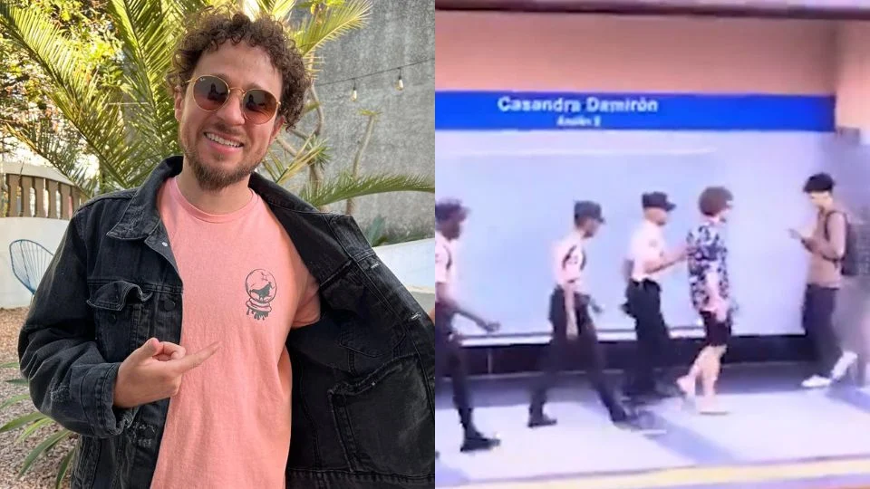 Luisito Comunica detenido en Metro de Santo Domingo