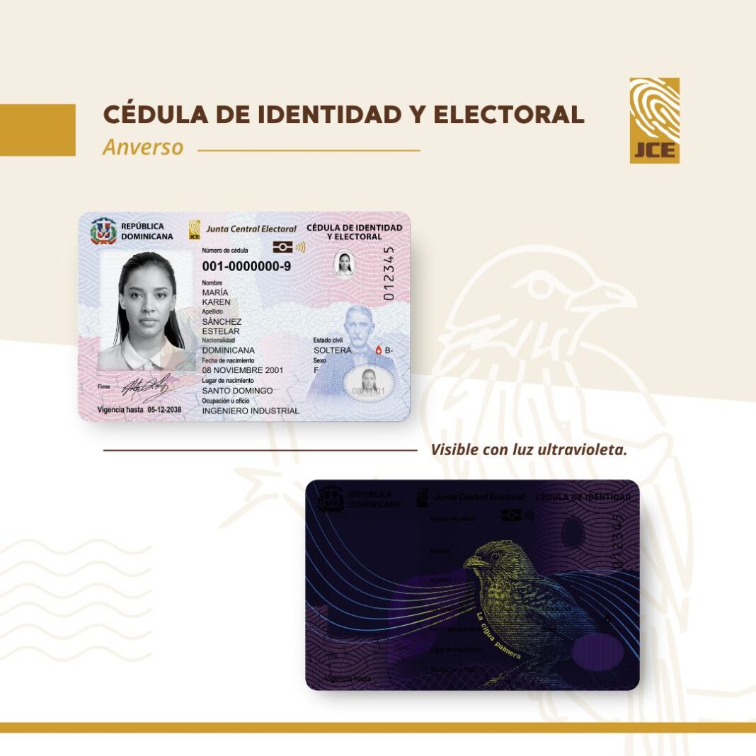 Así es la nueva cédula dominicana: mayor seguridad y tecnología avanzada