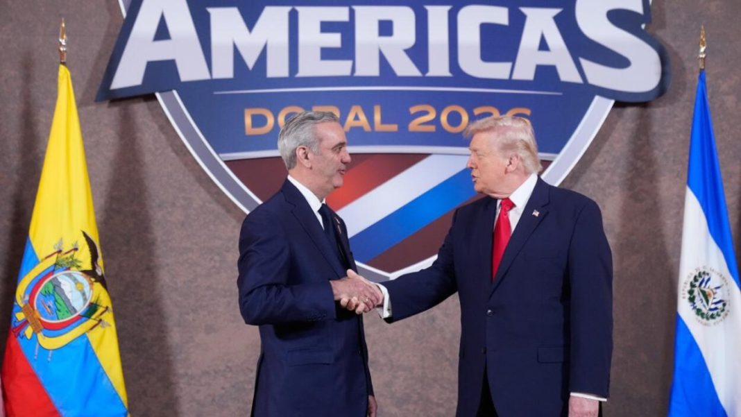 Trump elogia a Abinader y destaca la relación de EE.UU. con RD Trump elogia a Abinader y destaca la relación de EE.UU. con RD